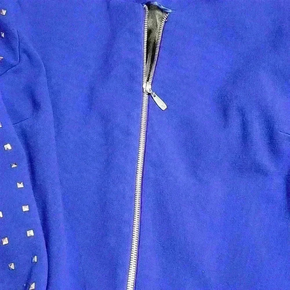 Gorgeous Peter Nygard jacket with silver studs - Picture 4 of 4